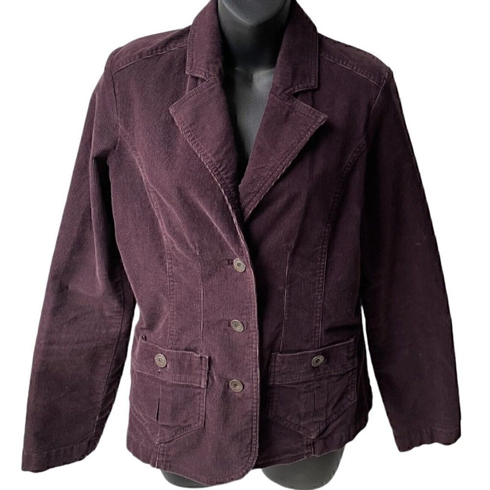 G.H. Bass & Co. Women's Purple Jean Jacket